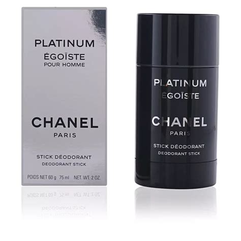 deodorant stick for men chanel|chanel egoiste platinum deodorant spray.